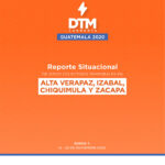 Tormenta Guatemala 2020: Reporte situacional de sitios colectivos temporales en Alta Verapaz, Izabal, Chiquimula y Zacapa