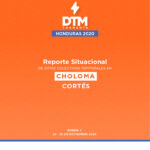 Tormentas Honduras 2020: Reporte situacional de sitios colectivos temporales en Choloma, Cortés