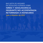 Encuesta de hogares de movilidad humana Honduras 2022